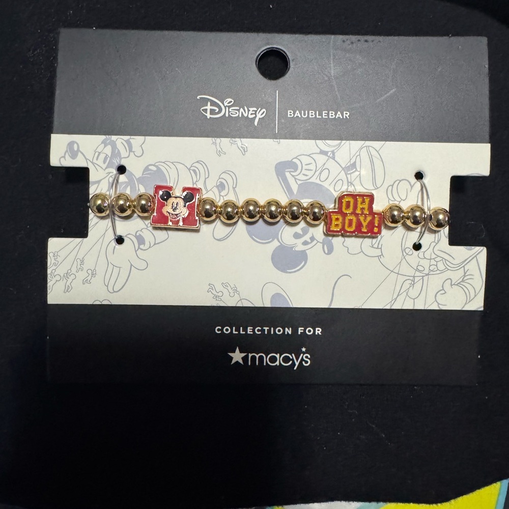 Disney BaubleBar Mickey Mouse Bracelet